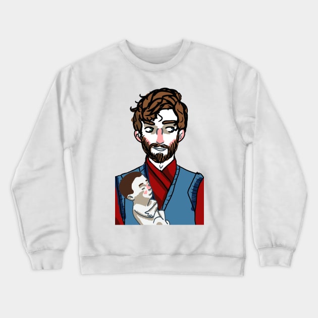 Baby to an Adult Crewneck Sweatshirt by HappyRandomArt